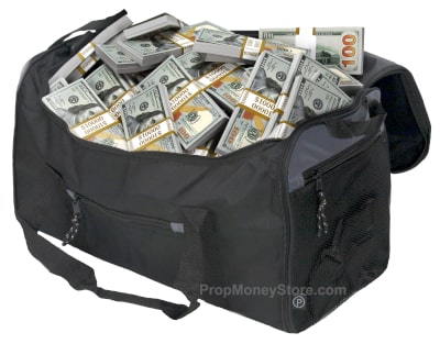 Big bag of cash Million