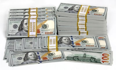 $100k full print new prop money stacks