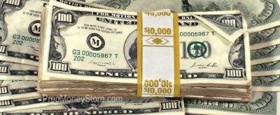 $100 bills aged vintage money