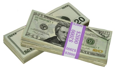 aged $2k prop money filler