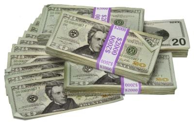 aged $2k x 5 full print prop