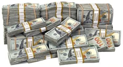 $500,000 aged filler money prop