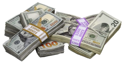 aged 60k prop money filler mix