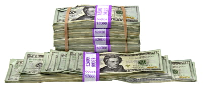 $12k aged full print and filler $20s prop kit lot.