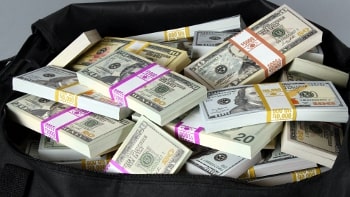 500K Prop Money Filled Duffel Bag