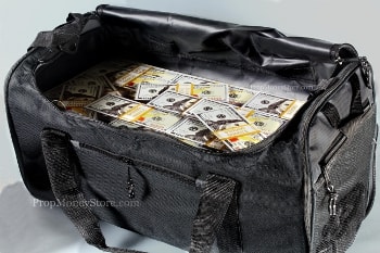 Motion Picture Purposes - Motion Picture Purposes, $500,000 New Style Full  Print Stacks Duffle Bag - prop money, PropMoney.com…