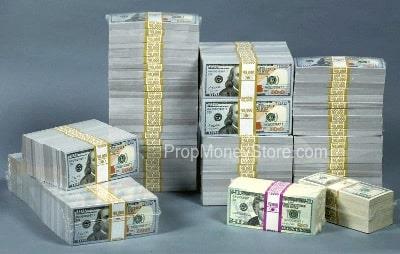 1 million dollars cash stacked