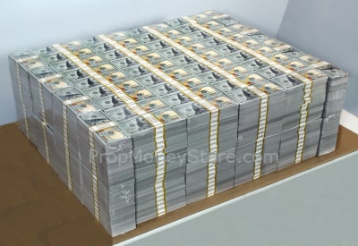 1 million dollars cash stacked